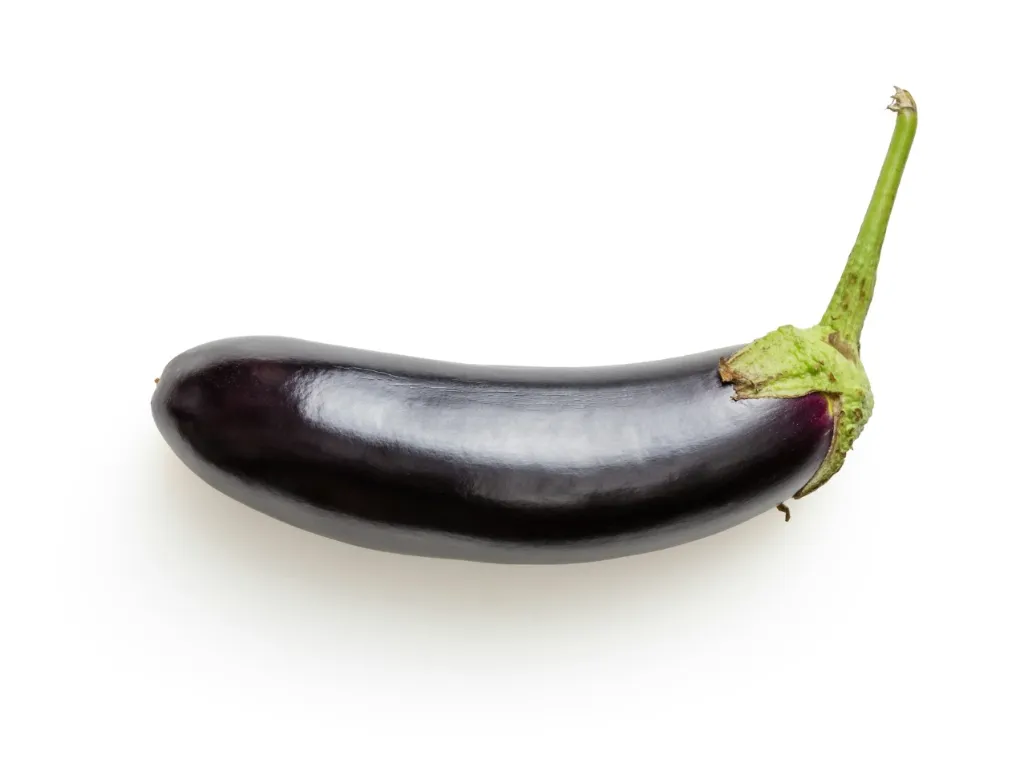 Round Black Brinjal (কালো গোল বেগুন) ±35 gm (500 gm)